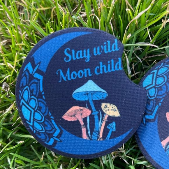 Stay Wild Moon Child Car Coaster Set | Car Accessories - Picture 6 of 10